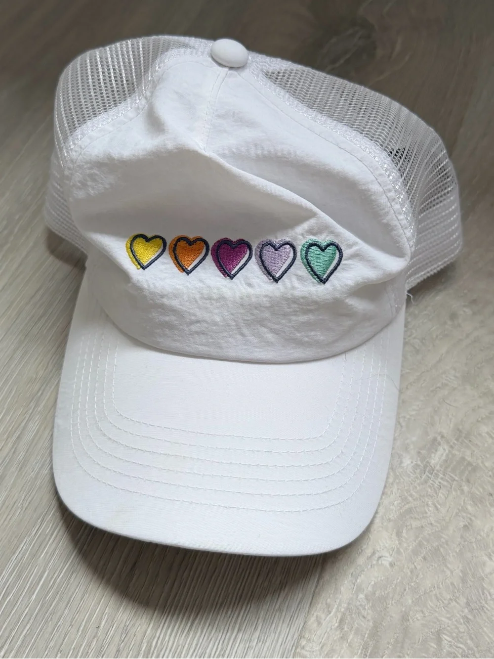 Roller Rabbit x Target White Mesh-Back Cap